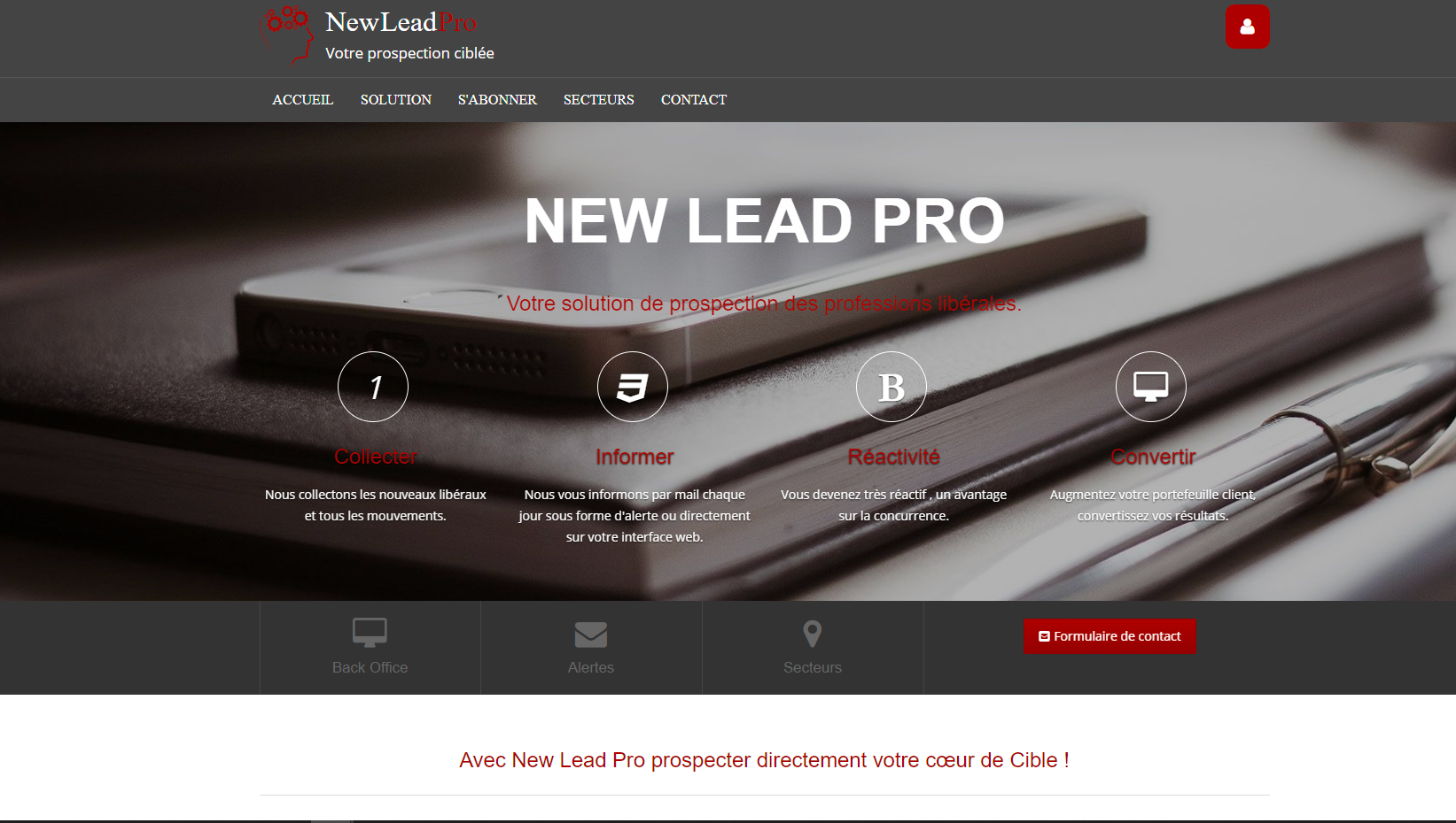 Site New Lead Pro